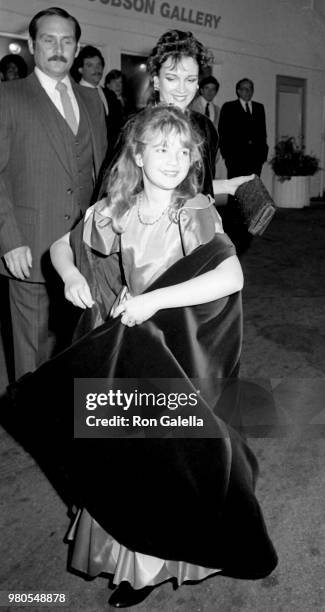 Drew Barrymore attends 11th Annual People's Choice Awards on March 14, 1985 at the Santa Monica Civic Auditorium in Santa Monica, California.