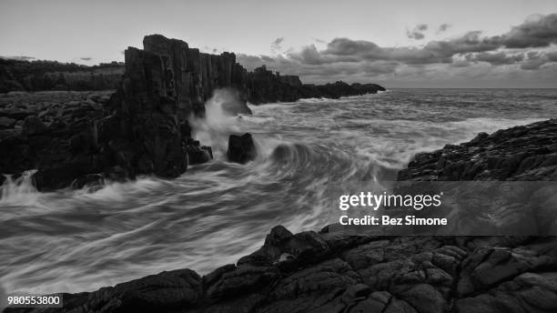 bombo coastal cliffs - bombo stock pictures, royalty-free photos & images