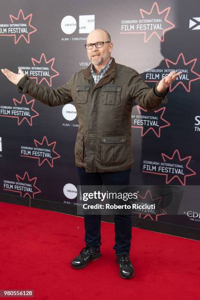 British actor Jason Connery attends a photocall during the 72nd Edinburgh International Film Festival at Cineworld on June 21, 2018 in Edinburgh,...