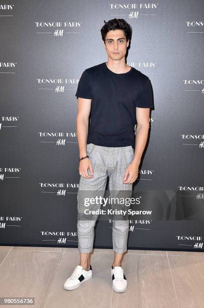 Guest attends the H&M Flagship Opening Party as part of Paris Fashion Week on June 19, 2018 in Paris, France.