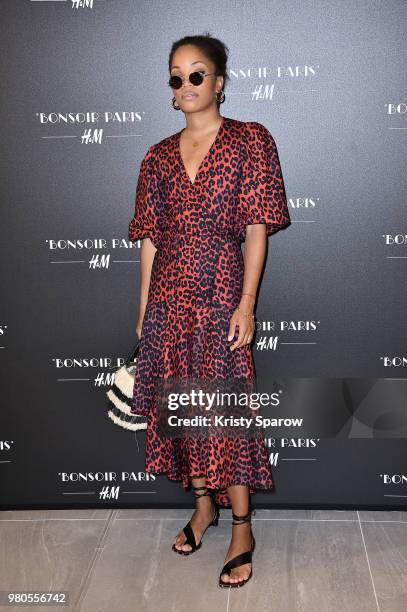 Guest attends the H&M Flagship Opening Party as part of Paris Fashion Week on June 19, 2018 in Paris, France.