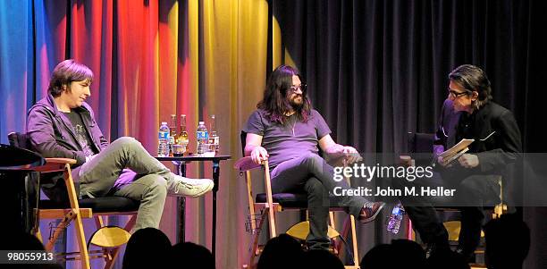 Producer of "Black Ribbons" Dave Cobb, Singer/Songwriter Shooter Jennings and Vice President of Music Cares and the GRAMMY Foundation Scott Goldman...