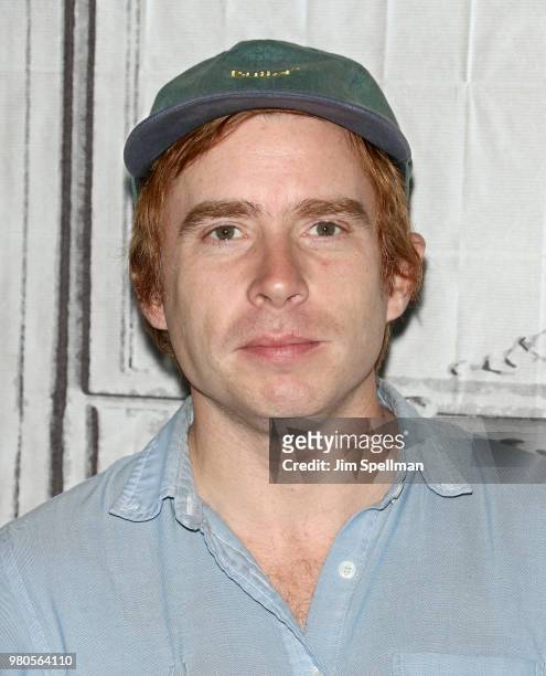 Musician Scott McMicken from Dr. Dog attends the Build Series to discuss "Critical Equation" at Build Studio on June 21, 2018 in New York City.