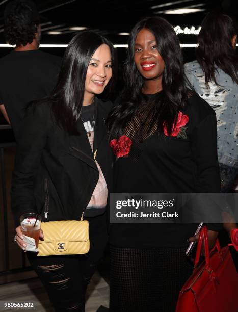 Senior Director of Marketing at Remy Martin Thuy-Anh J. Nguyen and Phylicia Fant SVP of publicity & lifestyle at Warner Bros. Records attend CAA's...
