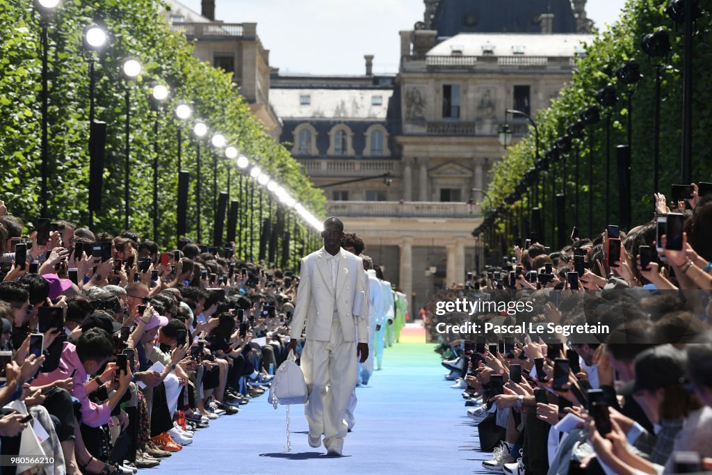 Louis Vuitton: Runway - Paris Fashion Week - Menswear Spring/Summer 2019