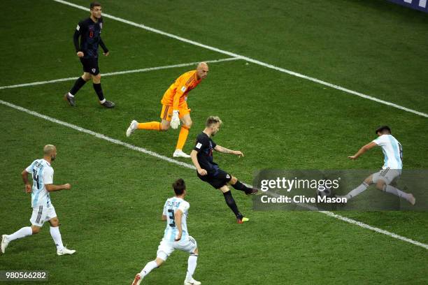 Argentina v Croatia: Group D - 2018 FIFA World Cup Russia, Nachrichtenfoto