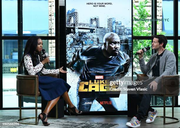 Actress Gabrielle DennisÊvisits Build Series to discuss Marvel's "Luke Cage" at Build Studio on June 21, 2018 in New York City.