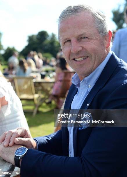 Sean Fitzpatrick during the Laureus Polo Cup the at Ham Polo Club on June 21, 2018 in Richmond, England.