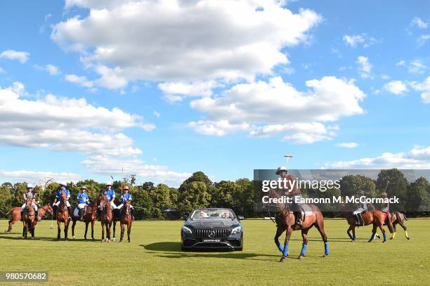 Atmosphere during the Laureus Polo Cup the at Ham Polo Club on June 21, 2018 in Richmond, England.