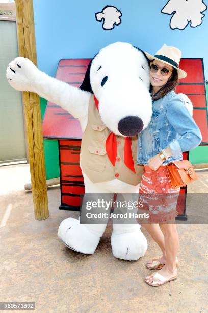 Bethenny Frankel visits Knott's Berry Farm on June 21, 2018 in Buena Park, California.