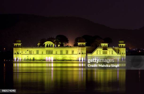 jal mahal - jal mahal stock pictures, royalty-free photos & images