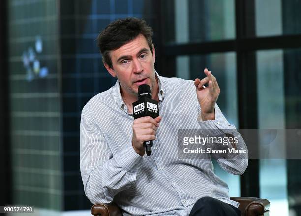 Actor Jack Davenport visits Build Series to discuss ITV's TV series ''Next of Kin" at Build Studio on June 21, 2018 in New York City.
