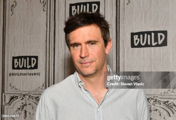 Actor Jack Davenport visits Build Series to discuss ITV's TV series ''Next of Kin" at Build Studio on June 21, 2018 in New York City.