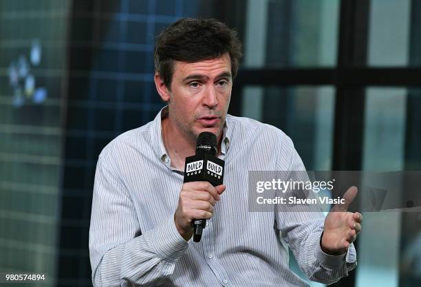 Actor Jack Davenport visits Build Series to discuss ITV's TV series ''Next of Kin" at Build Studio on June 21, 2018 in New York City.