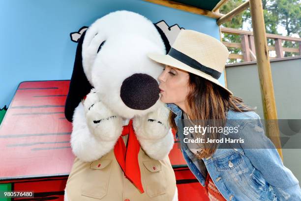 Bethenny Frankel visits Knott's Berry Farm on June 21, 2018 in Buena Park, California.