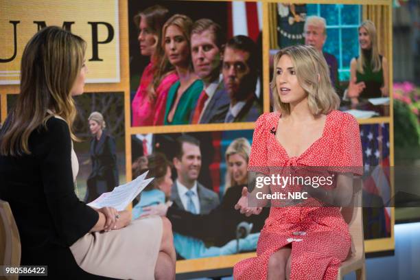 Savannah Guthrie and Emily Jane Fox on Tuesday, June 19, 2018 --