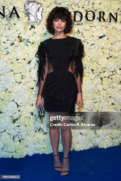 Actress Cecilia Gomez attends Harper's Bazaar and Anna De Codorniu party at Alma Club on June 21, 2018 in Madrid, Spain.