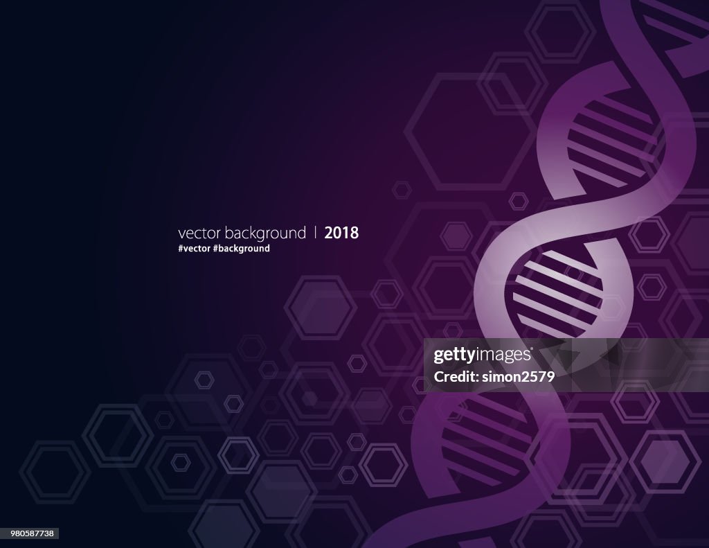 Dna Abstract Background High-Res Vector Graphic - Getty Images