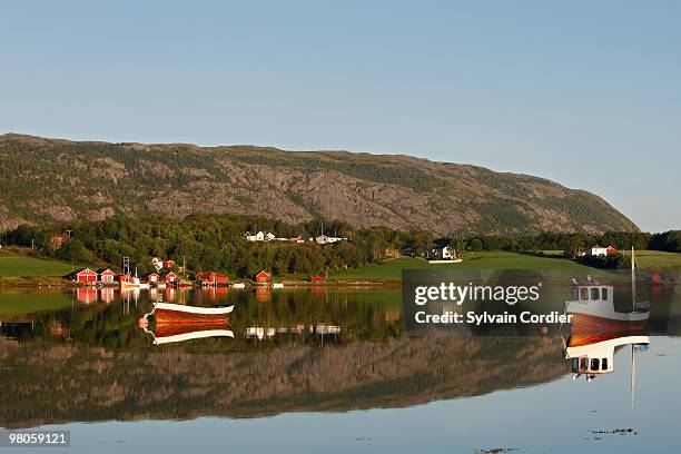 lawnes .flatanger .norway - flatanger stock pictures, royalty-free photos & images