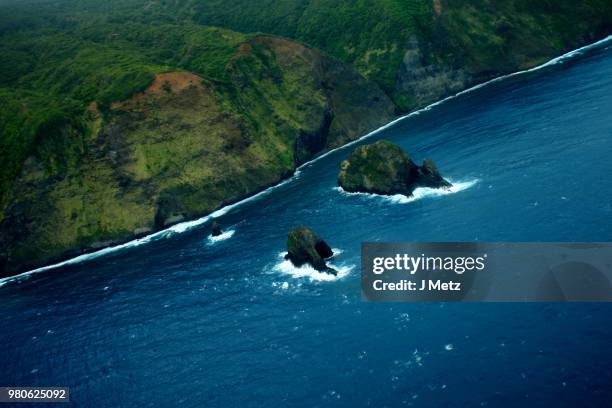 hawaii kona coast and volcano - kona coast stock pictures, royalty-free photos & images