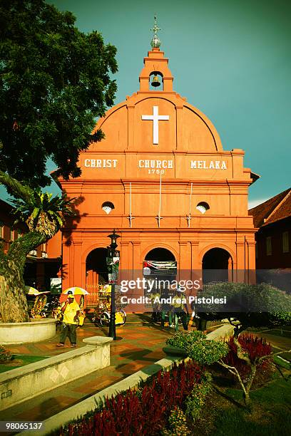 Christ church, Malacca and George Town on Penang island have entered the UNESCO World Heritage list as the Malacca straits cities, therefore...