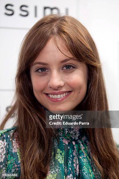 Actress Michelle Jenner attends new Intimisimi collection photocall at Intimisimi store on March 26, 2010 in Madrid, Spain.