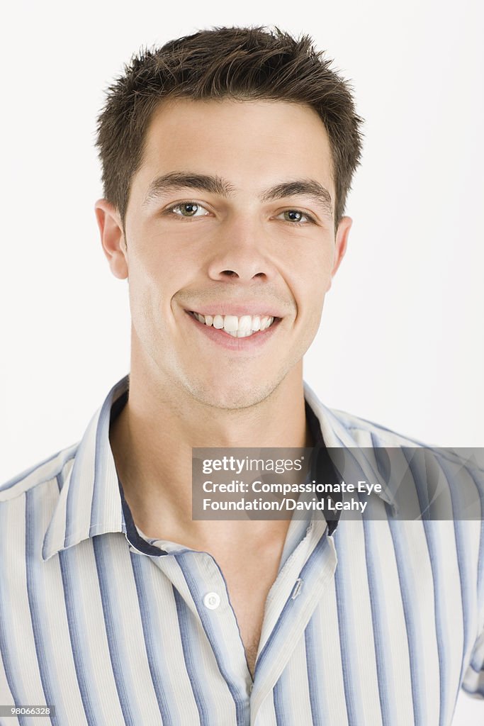 Portrait of a smiling young man