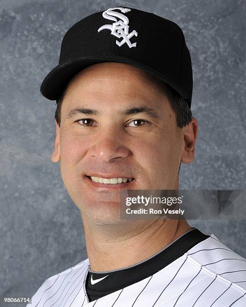 Omar Vizquel of the Chicago White Sox poses during photo media day on February 28, 2010 at Camelback Ranch in Glendale, Arizona.