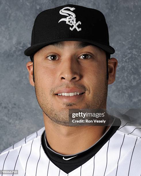 Sergio Santos of the Chicago White Sox poses during photo media day on February 28, 2010 at Camelback Ranch in Glendale, Arizona.