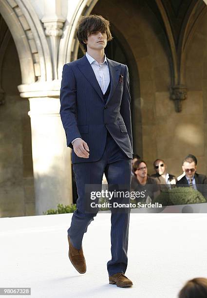 Model at the CFDA/Vogue Fashion Fund Event at Chateau Marmont on October 30, 2009 in Los Angeles, California.