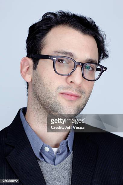 Director Josh Fox poses for a portrait during the 2010 Sundance Film Festival held at the WireImage Portrait Studio at The Lift on January 26, 2010...