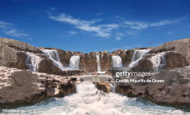 waterfall - groen stock pictures, royalty-free photos & images