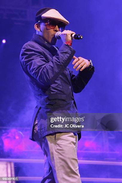 Singer Prince Roy performs on stage during Latino 96.3 FM�s CALIBASH 2010 concert at the Staples Center on March 24, 2010 in Los Angeles, California.