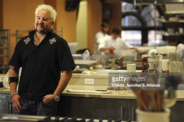 Chef Guy Fieri is photographed in New York for the Los Angeles Times.