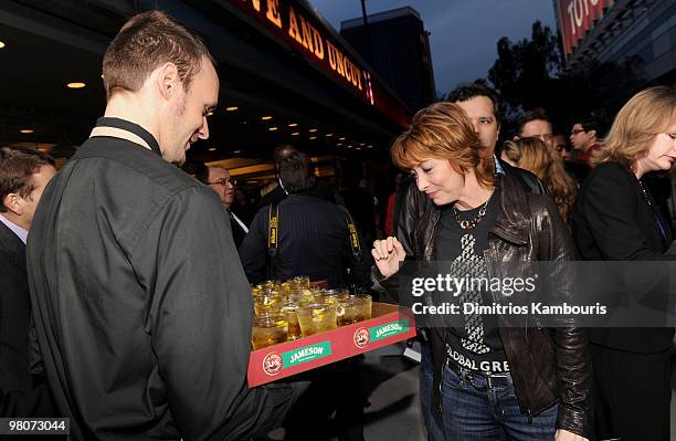 Actress Sharon Lawrence attends the 25th Independent Spirit Awards Hosted By Jameson Irish Whiskey held at Nokia Theatre L.A. Live on March 5, 2010...