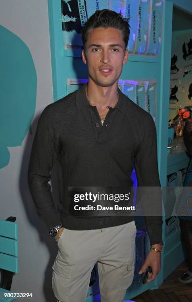 Harvey Newton-Haydon attends as Tiffany & Co. Celebrates the launch of the Tiffany Paper Flower collection at The Lindley Hall on June 21, 2018 in...