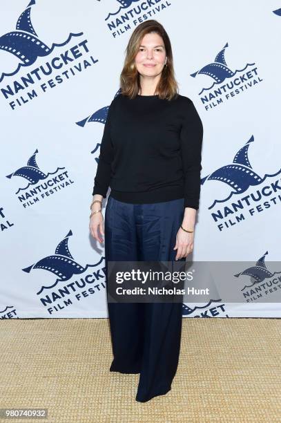 Jeanne Tripplehorn attends the 'We Only Know So Much' screening at the 2018 Nantucket Film Festival - Day 2 on June 21, 2018 in Nantucket,...