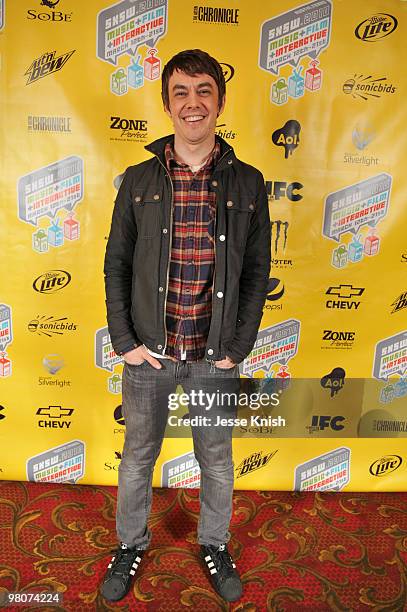 Jorma Taccone attends the "MacGruber" Red Carpet arrivals and Greenroom at 2010 SXSW Festival at Paramount Theater on March 15, 2010 in Austin, Texas.