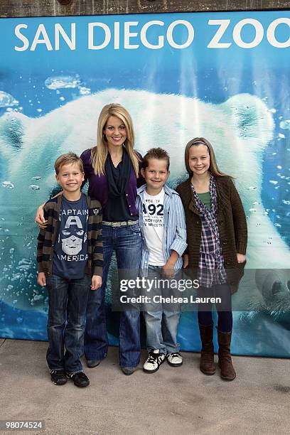 Actress Candace Cameron Bure attends the re-launch of the Polar Bear Plunge at the San Diego Zoo on March 26, 2010 in San Diego, California.