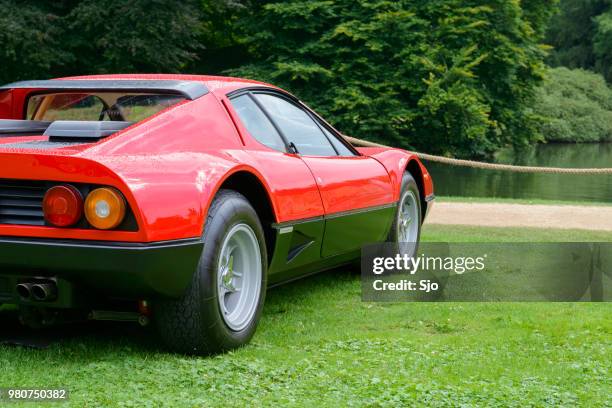 ferrari 512 bb of berlinetta boxer italiaanse jaren 1970 sportwagen - sjoerd van der wal or sjo stockfoto's en -beelden