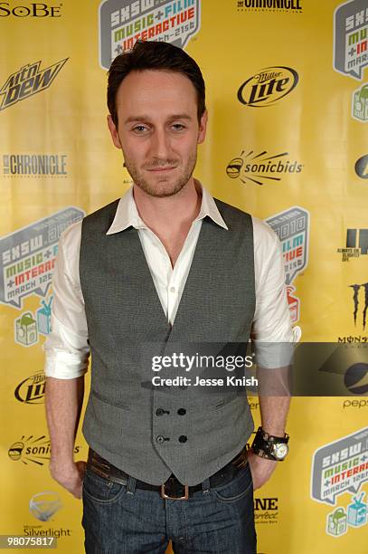 Josh Stewart attends the "Wake" premiere at the 2010 SXSW Festival at the Paramount Theater on March 13, 2010 in Austin, Texas.