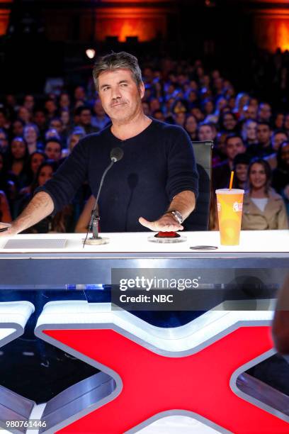 Auditions 1" Episode 1301 -- Pictured: Simon Cowell --