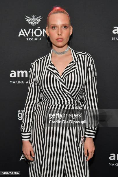 Mery Racauchi attends the amfAR GenCure Solstice 2018 on June 21, 2018 in New York City.