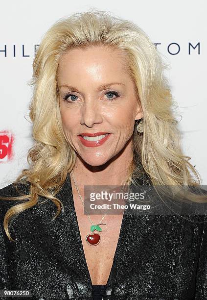 Musician Cherie Currie attends "The Runaways" New York premiere at Landmark Sunshine Cinema on March 17, 2010 in New York City.