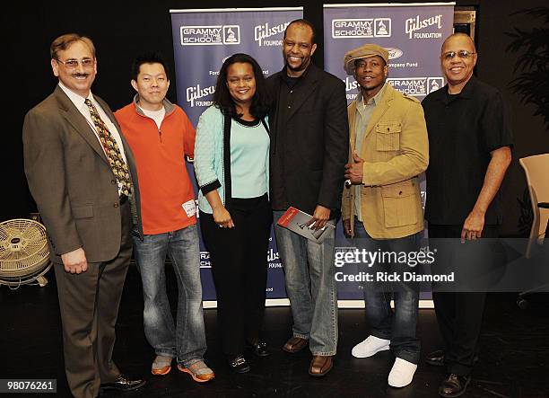 Orch. Director Dr. Michael Bell, Grammy award winning Engineer Phil Tan, Pamela Alexander Ford Motor co., Radio Consultant Terry Bello, Recording...