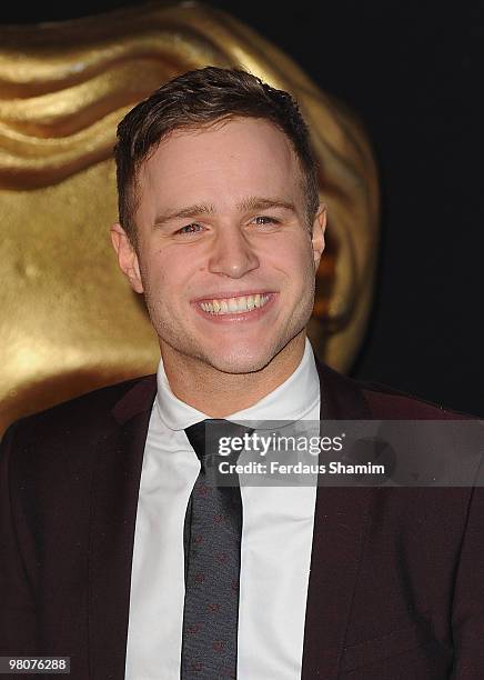 Olly Murs attends the BAFTA Video Games Awards at London Hilton on March 19, 2010 in London, England.