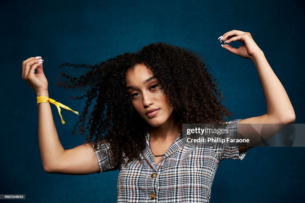 Nezza Creater Nezza poses for a portrait at the Getty Images Portrait Studio at the ...