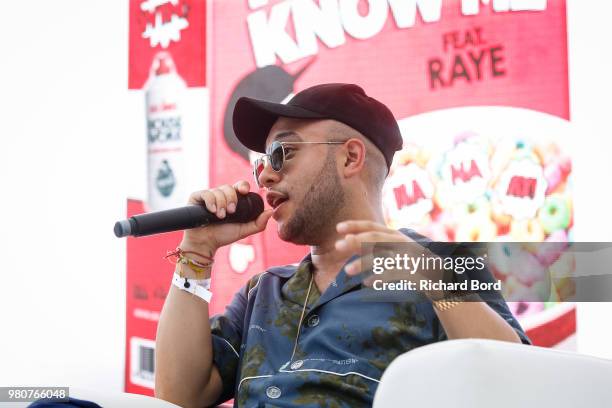 Grammy nominated Dj, Producer and Songwritter Jax Jones speaks during the Universal Music Group session at the Cannes Lions Festival 2018 on June 21,...