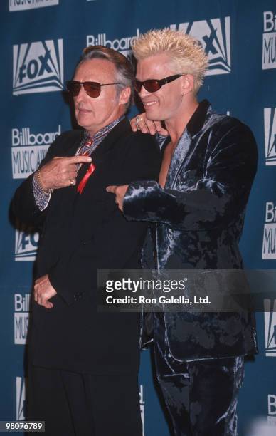 Dennis Hopper and Billy Idol