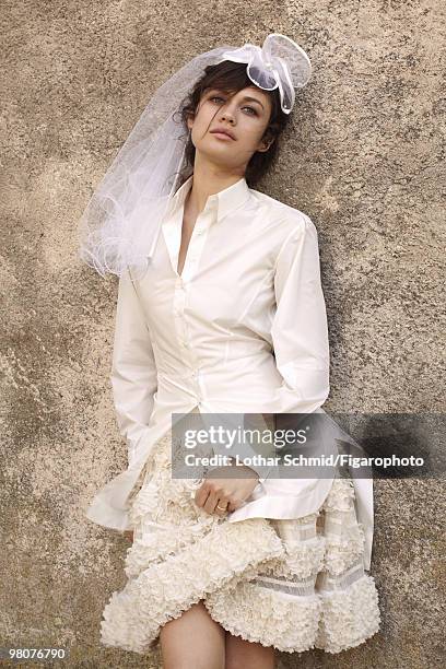 Actress Olga Kurylenko at a portrait session for Madame Figaro in Saint-Tropez, France in June, 2009. PUBLISHED IMAGE. CREDIT MUST READ: Lothar...